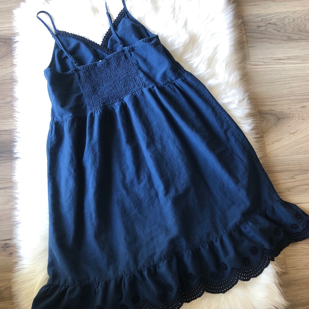 Converse One Star Navy Dress with Eyelet Details - Picture 5 of 5